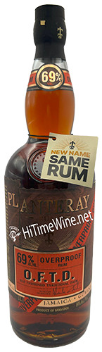 Plantation O.F.T.D. bottle