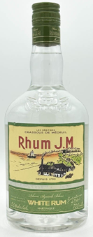 Rhum J.M. Blanc bottle