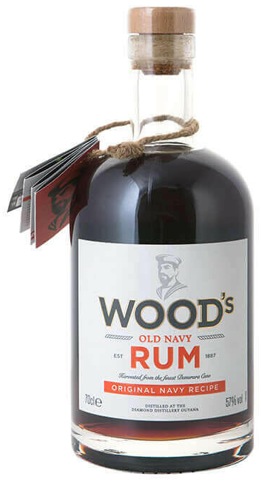 Wood's Old Navy (vintage) bottle