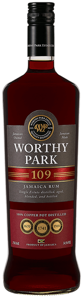 Worthy Park 109 bottle